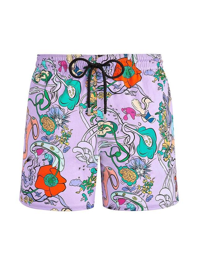 Mens Opimogourou Graphic Swim Trunks Product Image