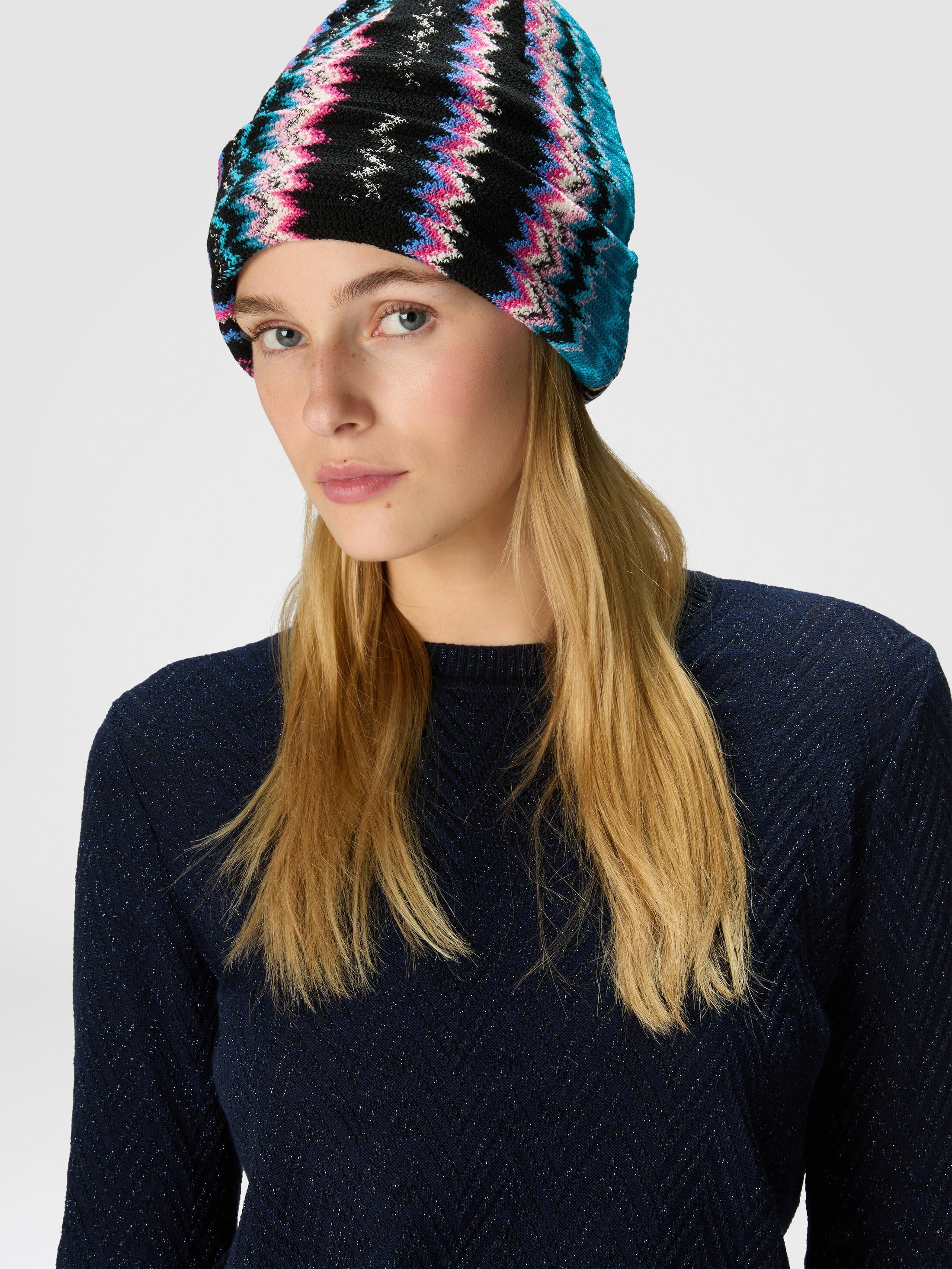 Wool and viscose beanie Product Image