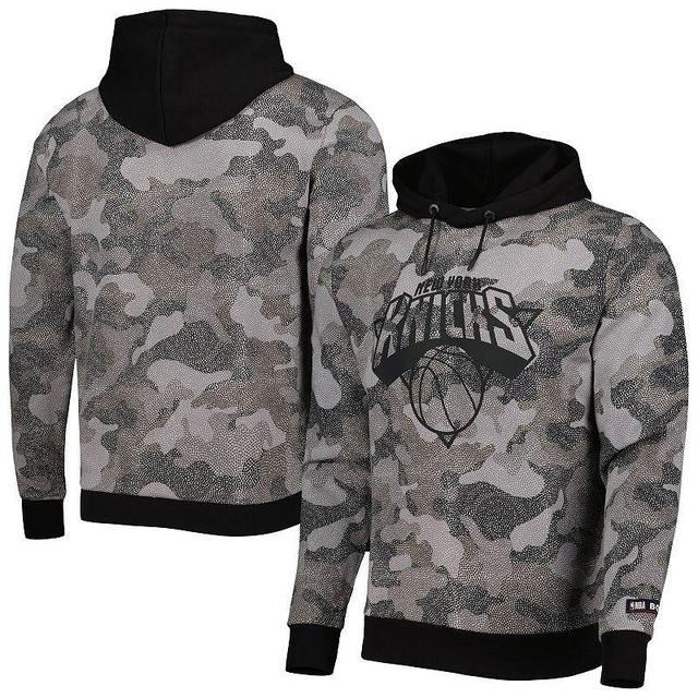 Mens Hugo Boss New York Knicks Camo Pullover Hoodie Product Image