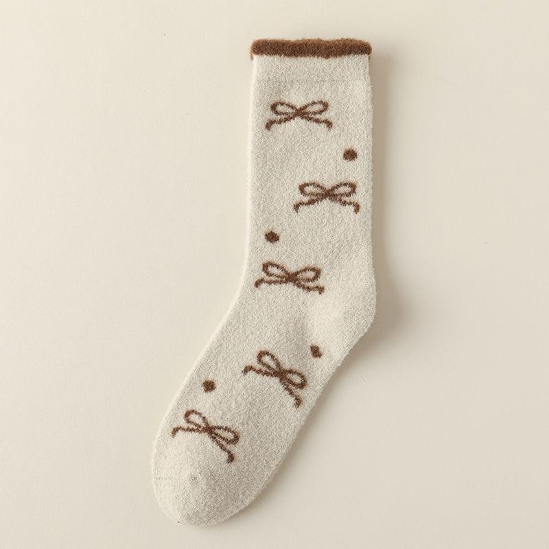 Bow Crew  Socks Product Image