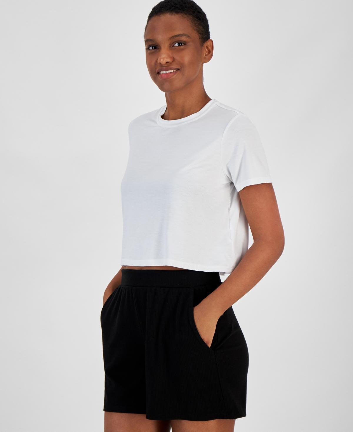 Id Ideology Womens Boxy Short-Sleeve T-Shirt, Created for Macys Product Image