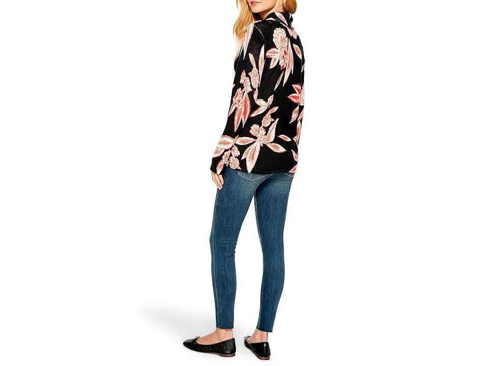 NIC+ZOE Blooming Tundra Sweater Multi) Women's Clothing Product Image