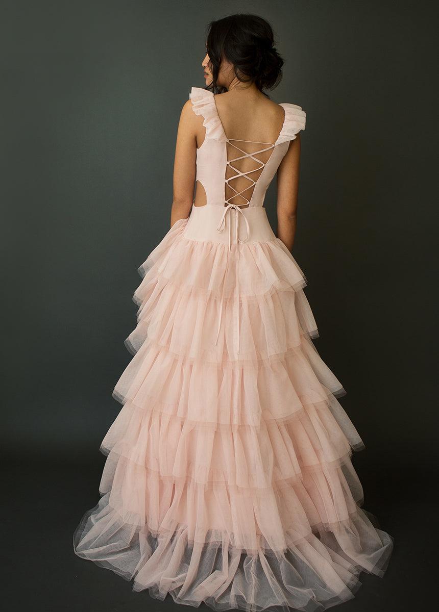 Adrienne Impact Dress in Blush Product Image