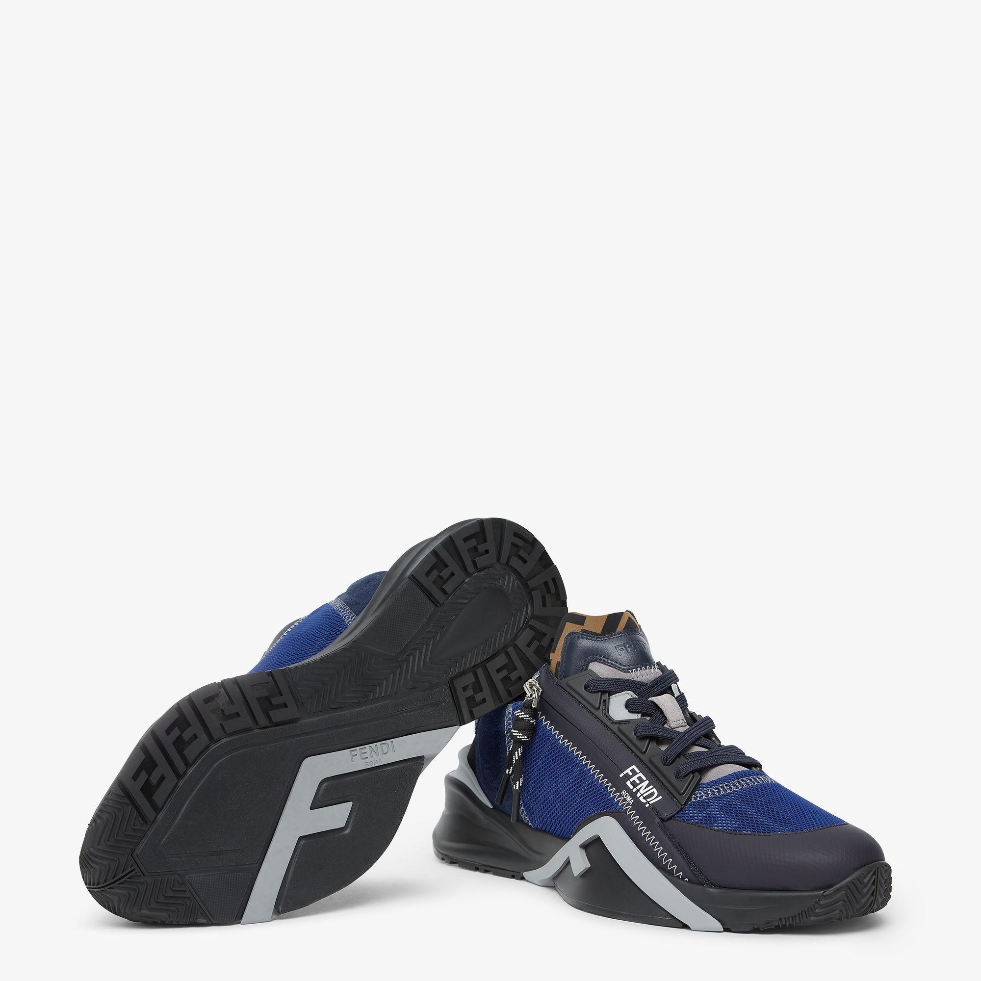 Fendi Flow SneakersBlue FF Lycra® running shoe Product Image