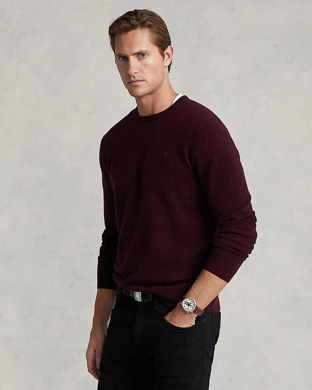 Mens Wool Knit Sweater Product Image