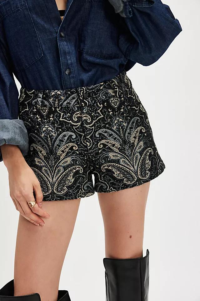 Anna Sui Tapestry Micro Shorts Product Image