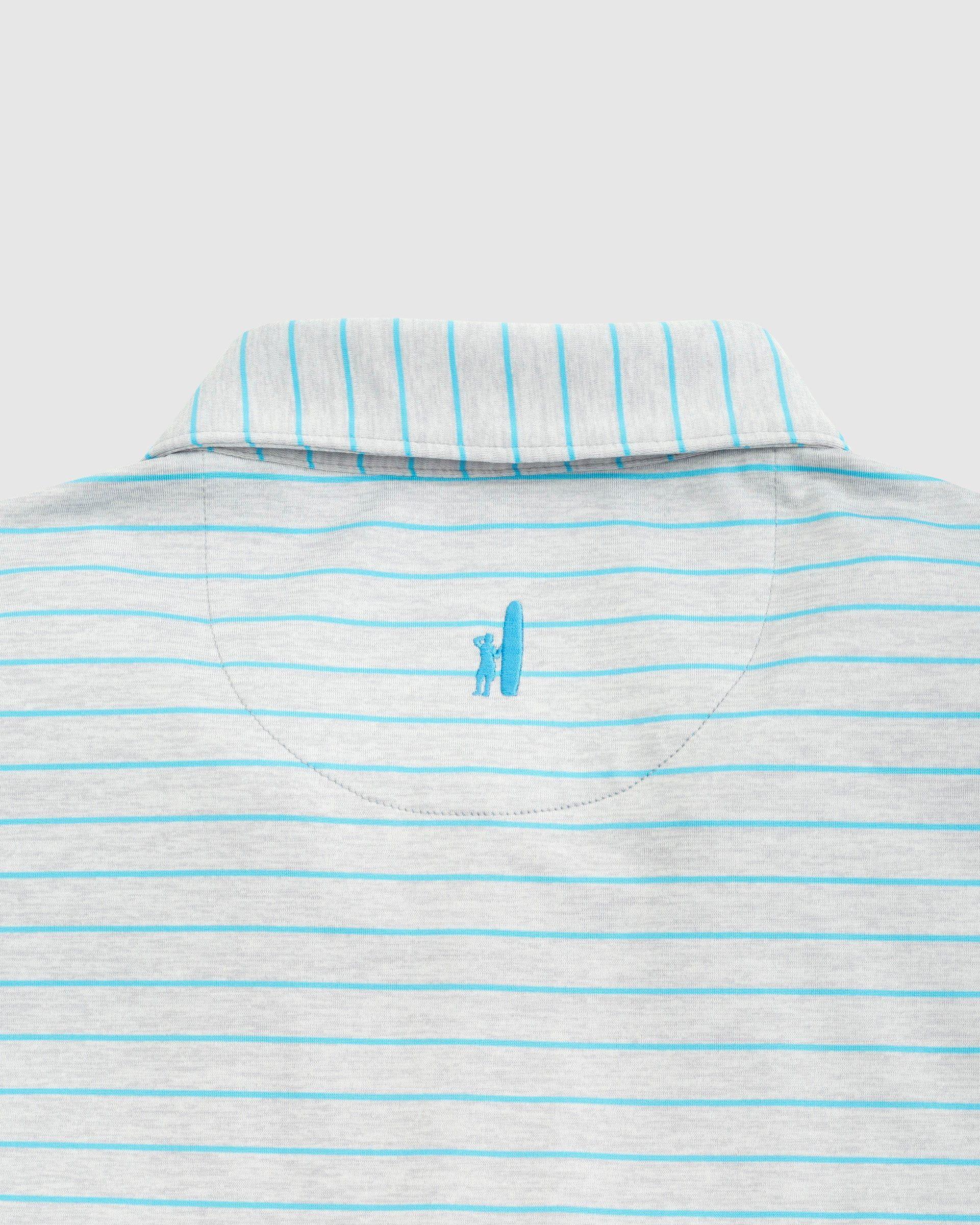 Newton Striped Jersey Performance Polo Product Image