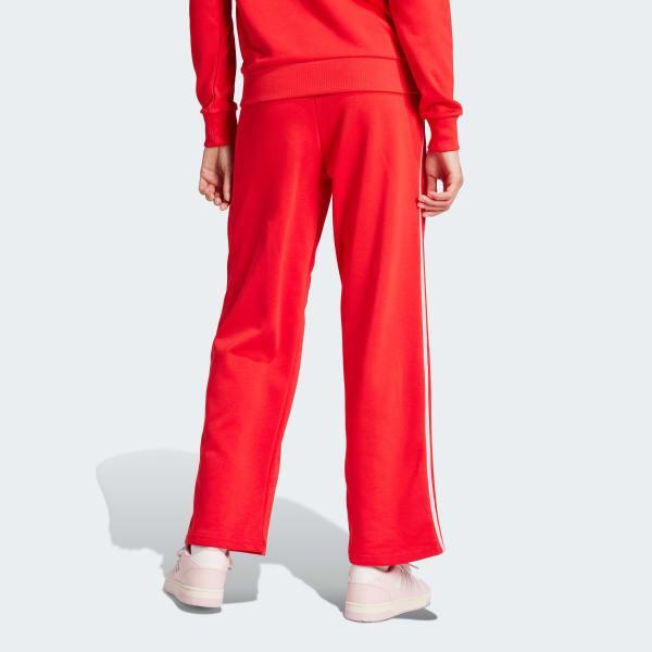 adidas Essentials Color Pop French Terry Pants Pure Ruby XS Womens Product Image