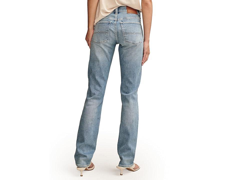 Lucky Brand Mid Rise Sweet Straight - Womens Pants Denim Straight Leg Jeans Product Image