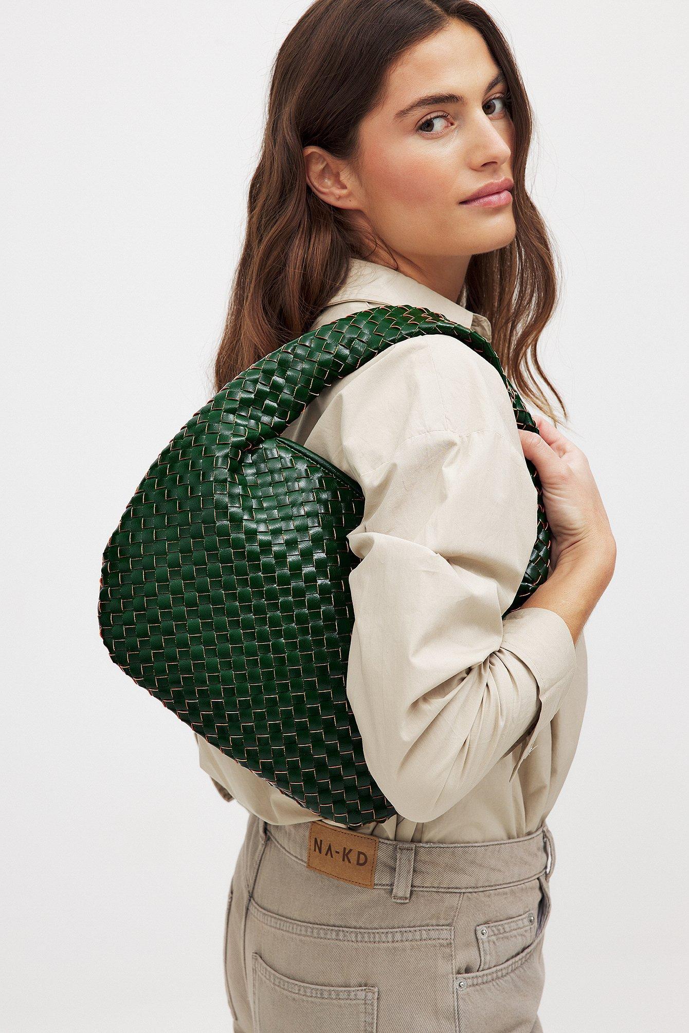 Woven Rounded Shoulder Bag product image