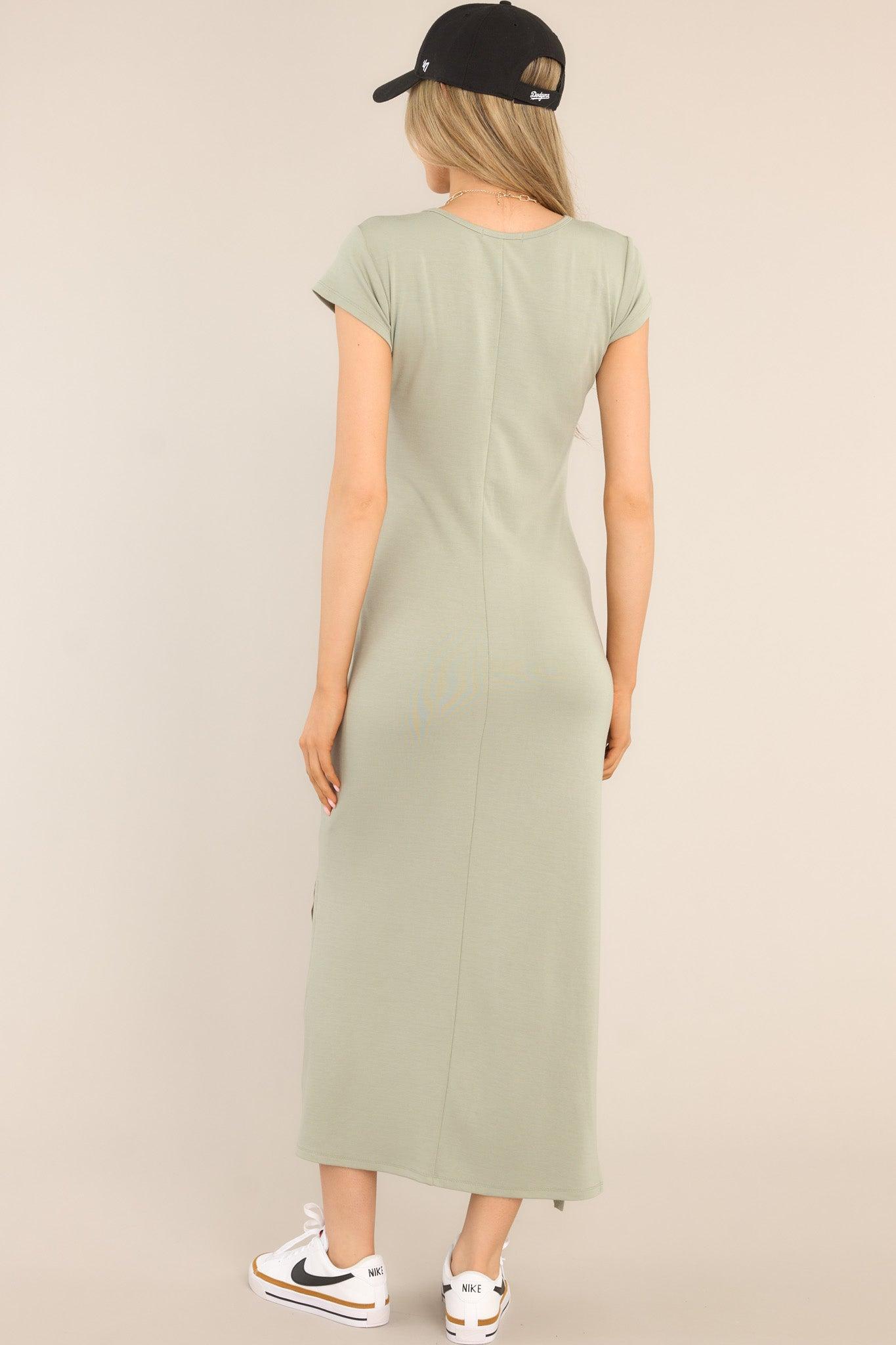 Closet Classic Sage Maxi Dress Product Image