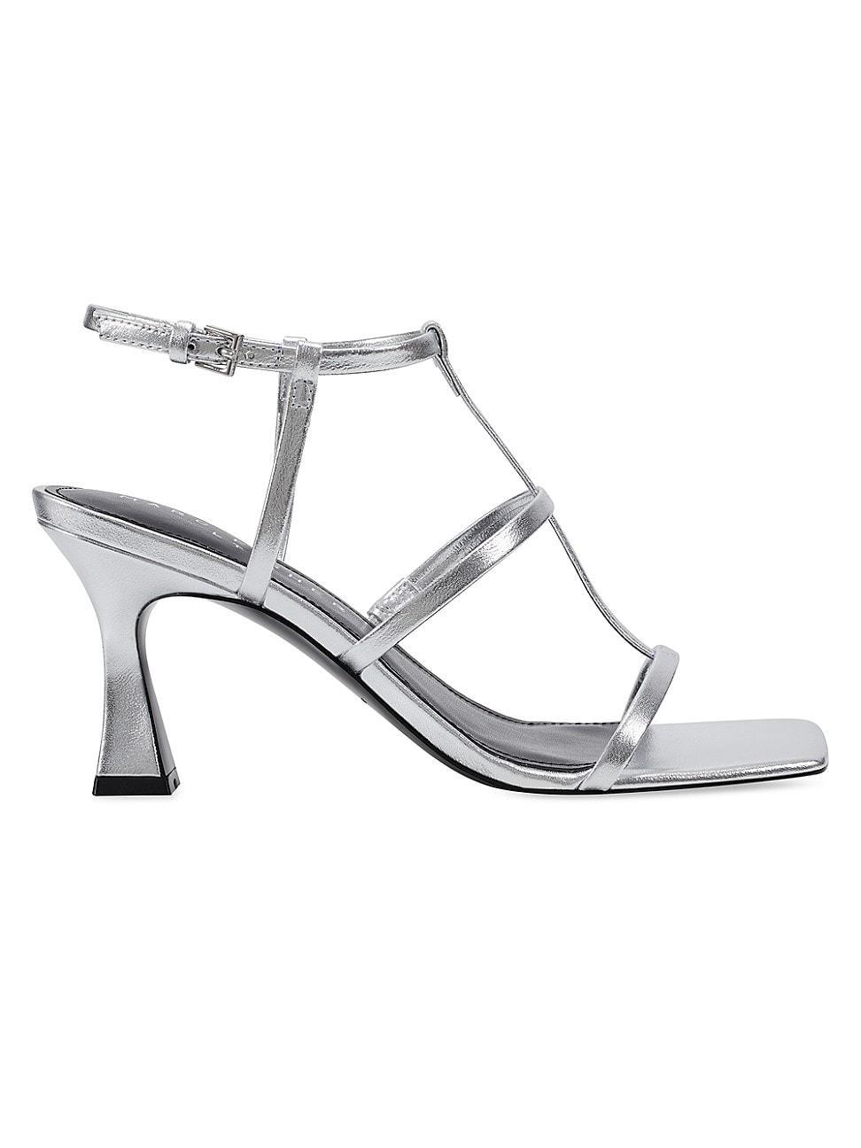 Womens Dennie 73MM Leather Sandals Product Image