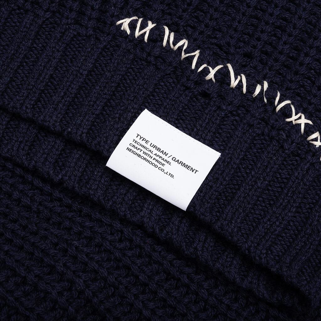 Savage Crewneck Sweater - Navy Male Product Image