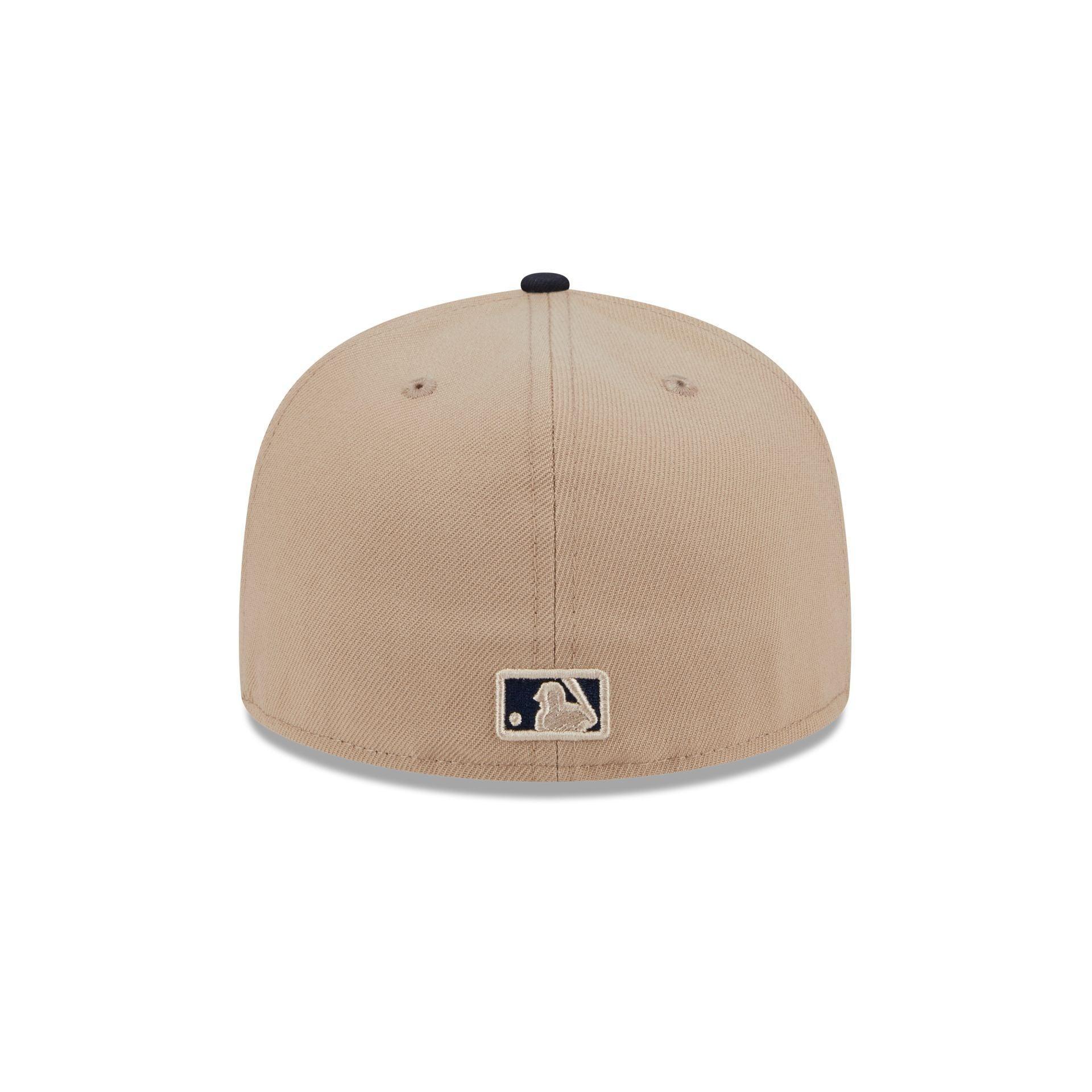 Detroit Tigers Camel 59FIFTY Fitted Hat Male Product Image