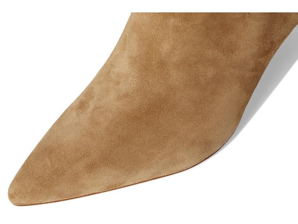 Lauren Ralph Lauren Leannah Suede Boots (Camel) Women's Boots Product Image