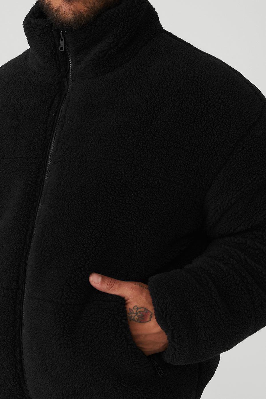 Sherpa Stage Puffer - Black Male Product Image