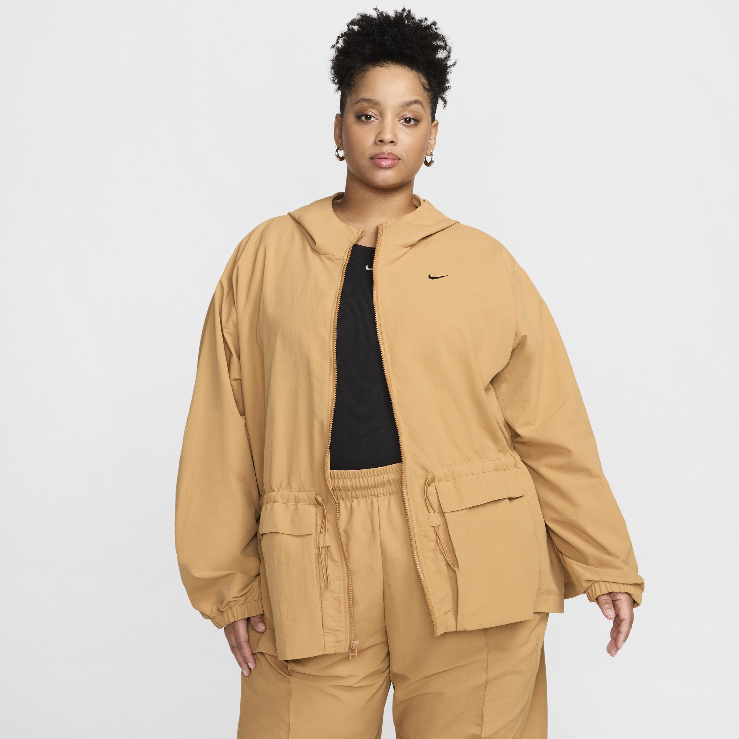 Womens Nike Sportswear Everything Wovens Oversized Hooded Jacket (Plus Size) Product Image