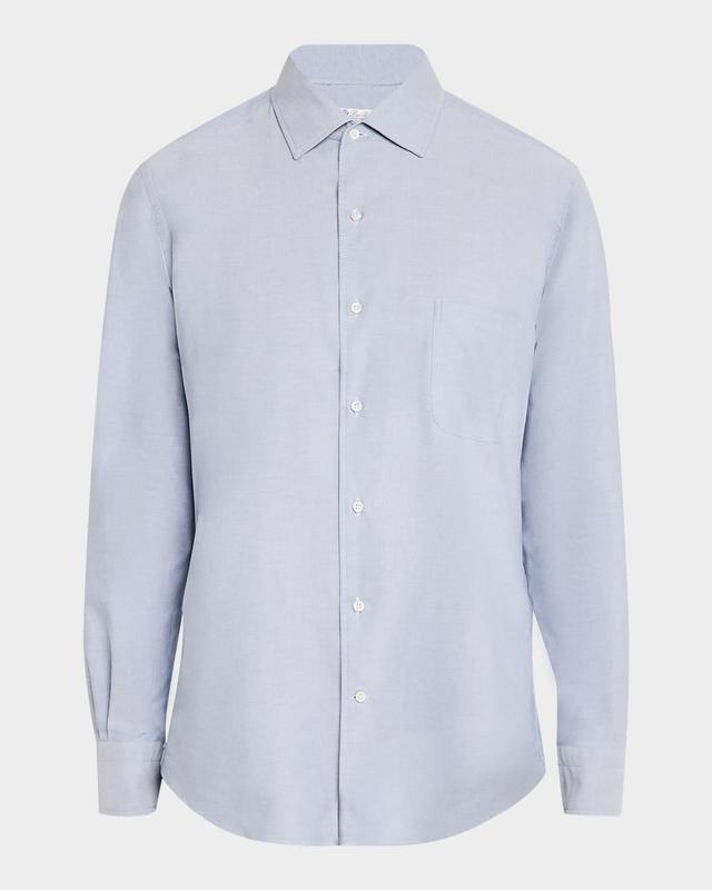 Mens Andre Oxford Cotton Sport Shirt Product Image