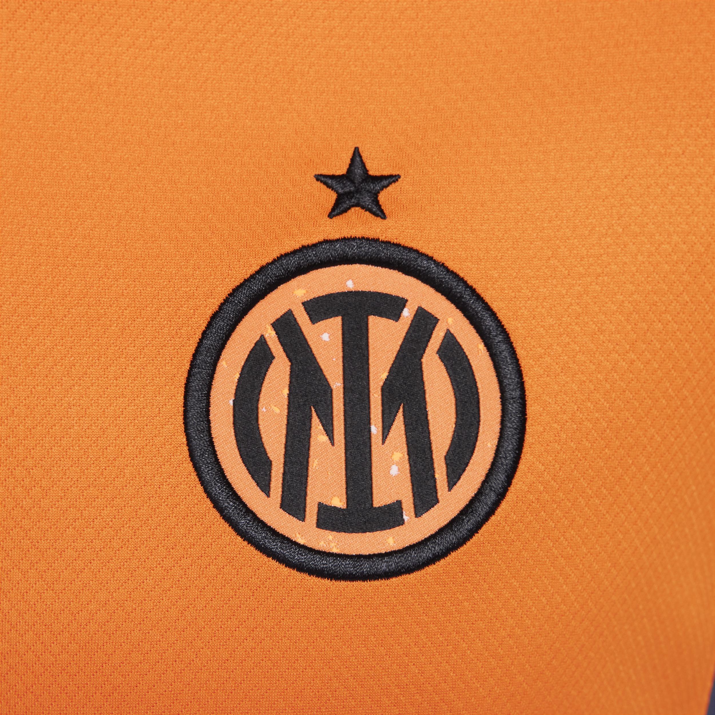 Mens Nike Orange Inter Milan 2023/24 Third Stadium Replica Jersey - Orange Product Image