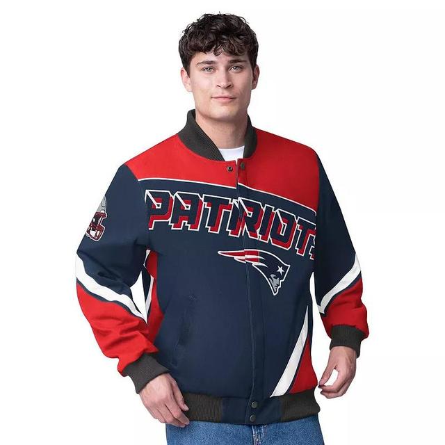 Mens G-III Extreme New England Patriots Maximum Racing Full-Zip Jacket Blue Product Image