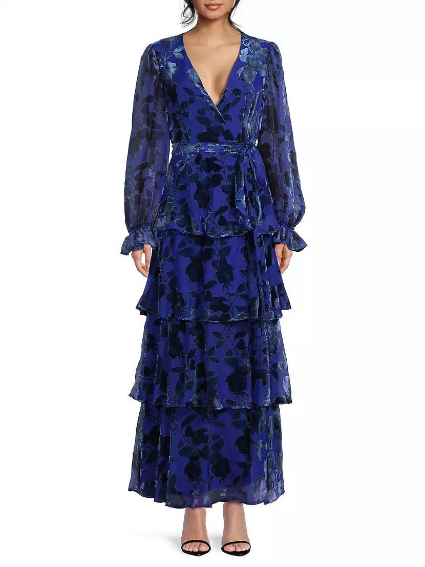 Bardot Floral Tie-Waist Maxi Dress Product Image