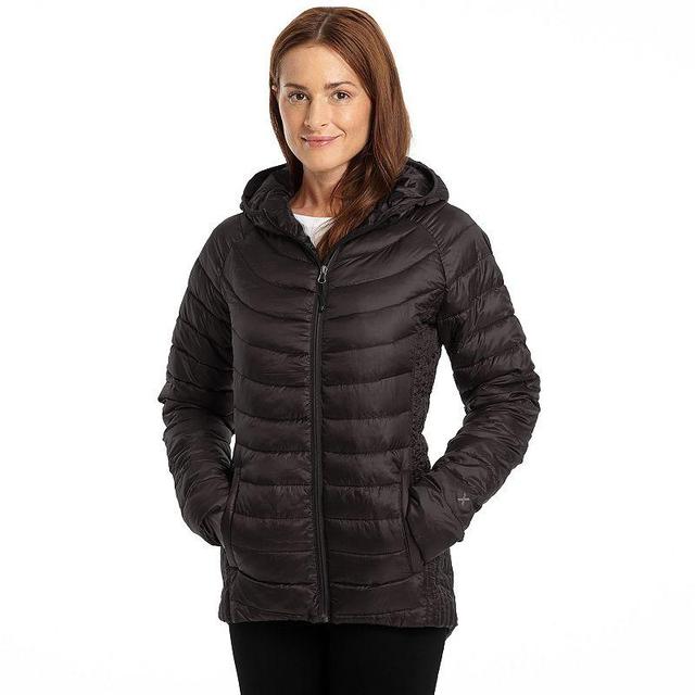 Womens Excelled Hooded Puffer Jacket Product Image