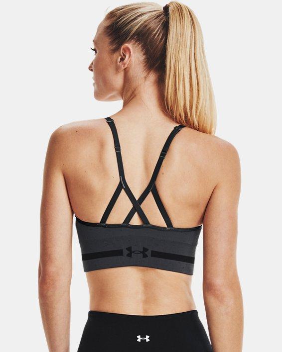 Women's UA Seamless Low Long Heather Sports Bra Product Image