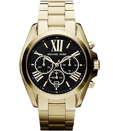 Oversized Pavé Logo -Tone Watch Product Image