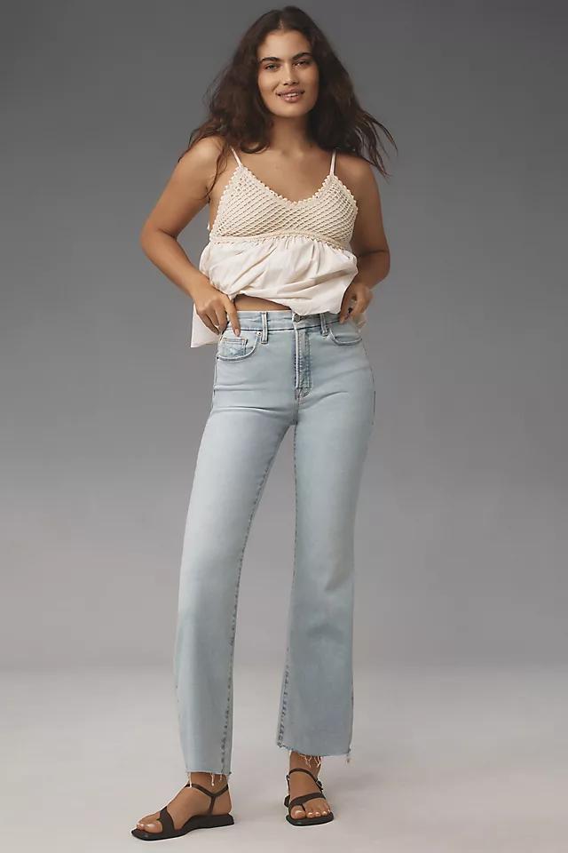 Good American Good Legs Crop Mini Boot Jeans Product Image