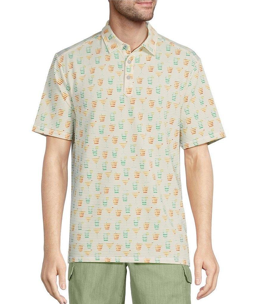 Tommy Bahama Seersipper Short Sleeve Polo Shirt Product Image