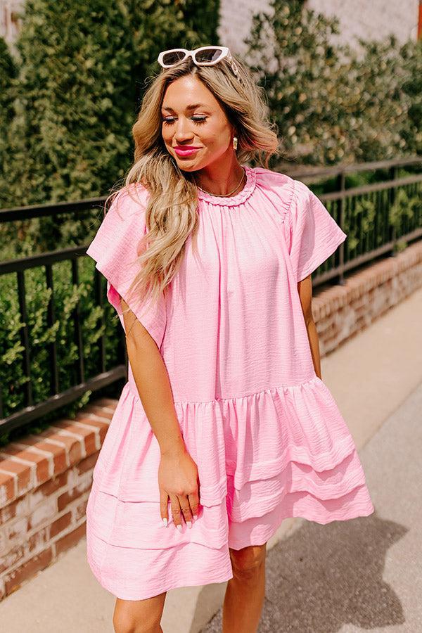 Southern Sweetheart Shift Dress in Pink Product Image