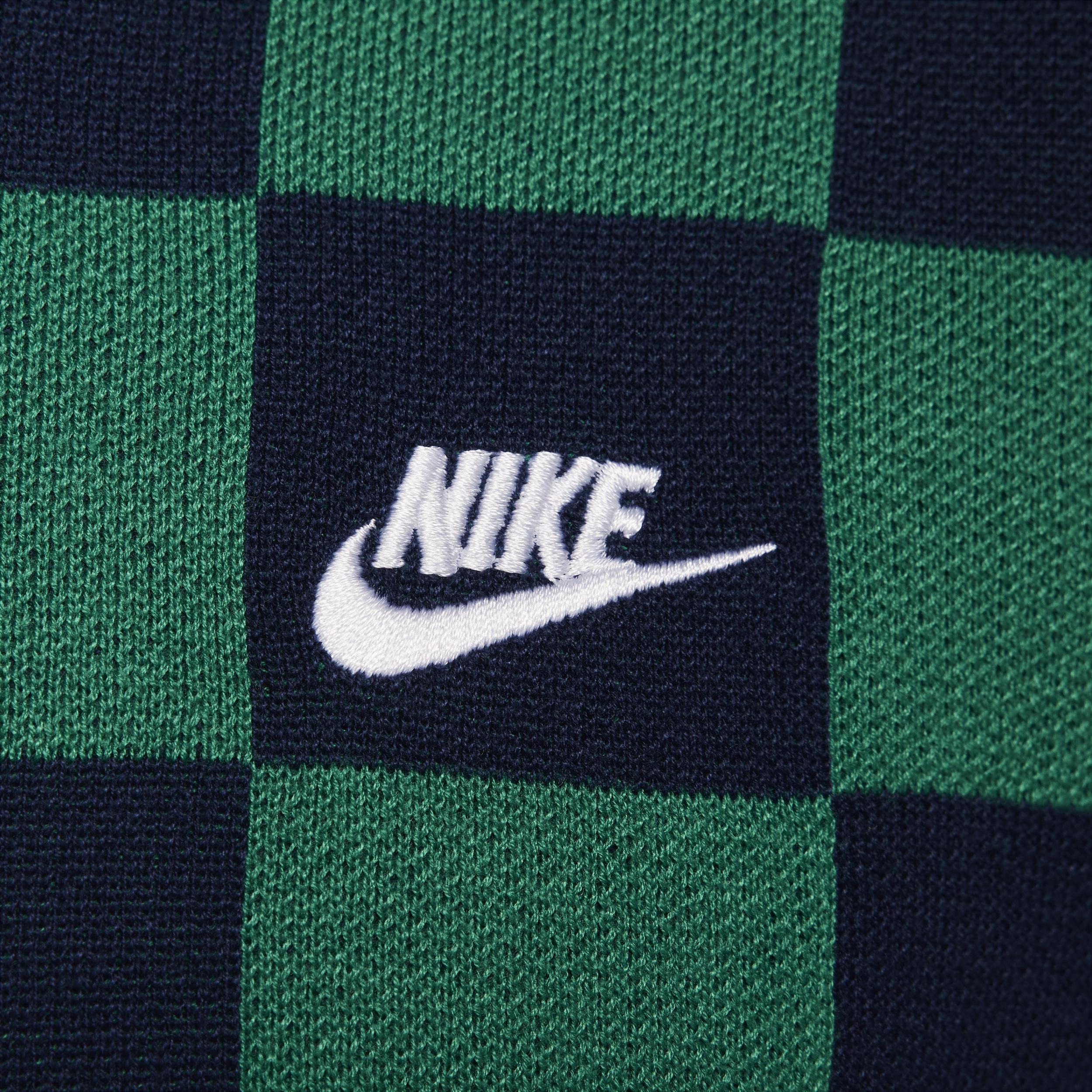 Mens Nike Sportswear Club Checkers Polo Product Image