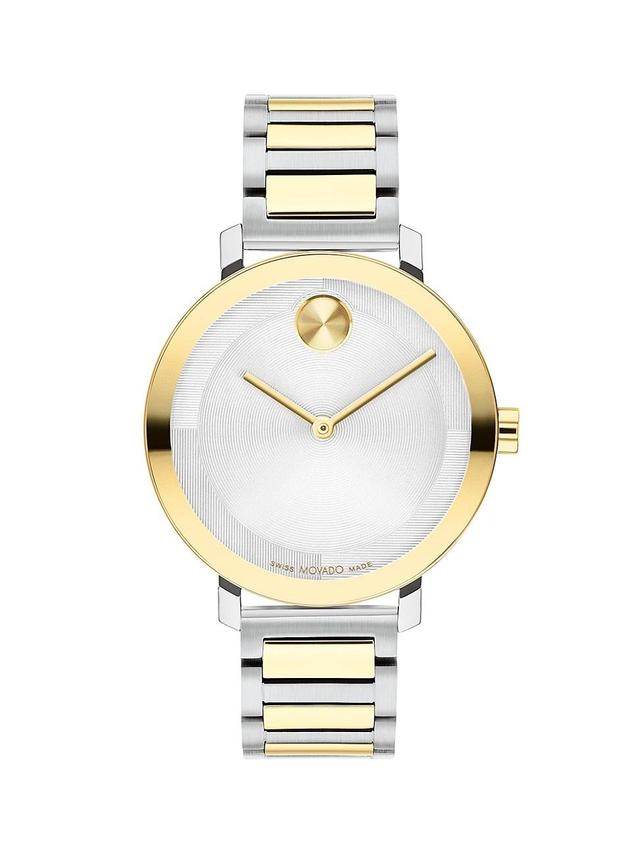 Movado Bold Evolution 2.0 Two Tone Watch, 34mm Product Image