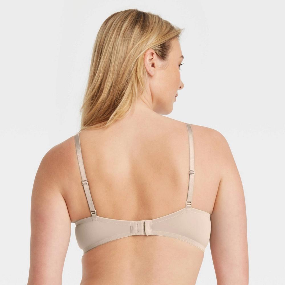 Women's Everyday Lightly Lined Demi T-Shirt Bra - Auden™ Soft Beige 32D Product Image