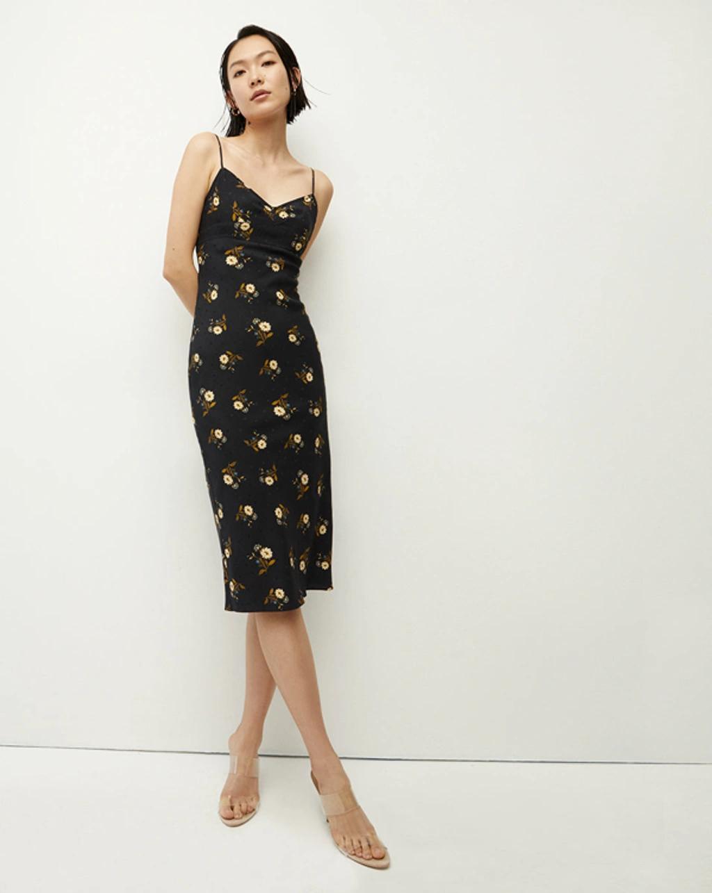 VERONICA BEARD Shara Dress In Black Multi product image