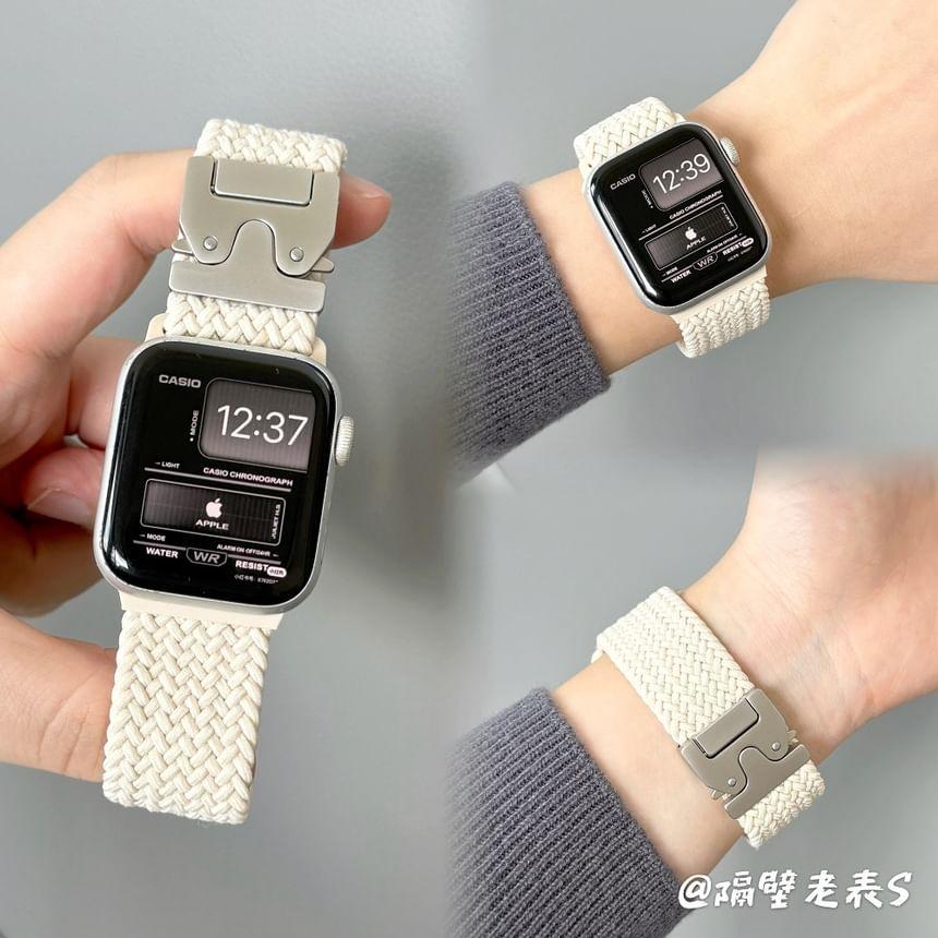 Braided Buckled Apple Watch Band Product Image