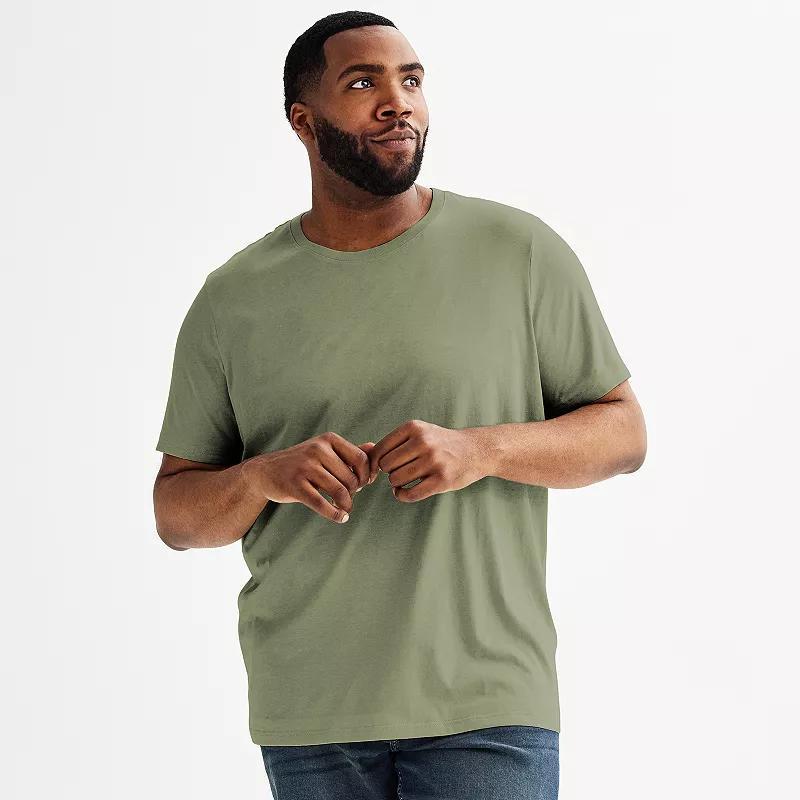 Big & Tall Sonoma Goods For Life Short Sleeve Crewneck T-Shirt, Mens Product Image