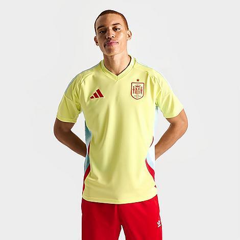 Adidas Mens Spain National Team 2024 Away Replica Jersey - Yellow Product Image