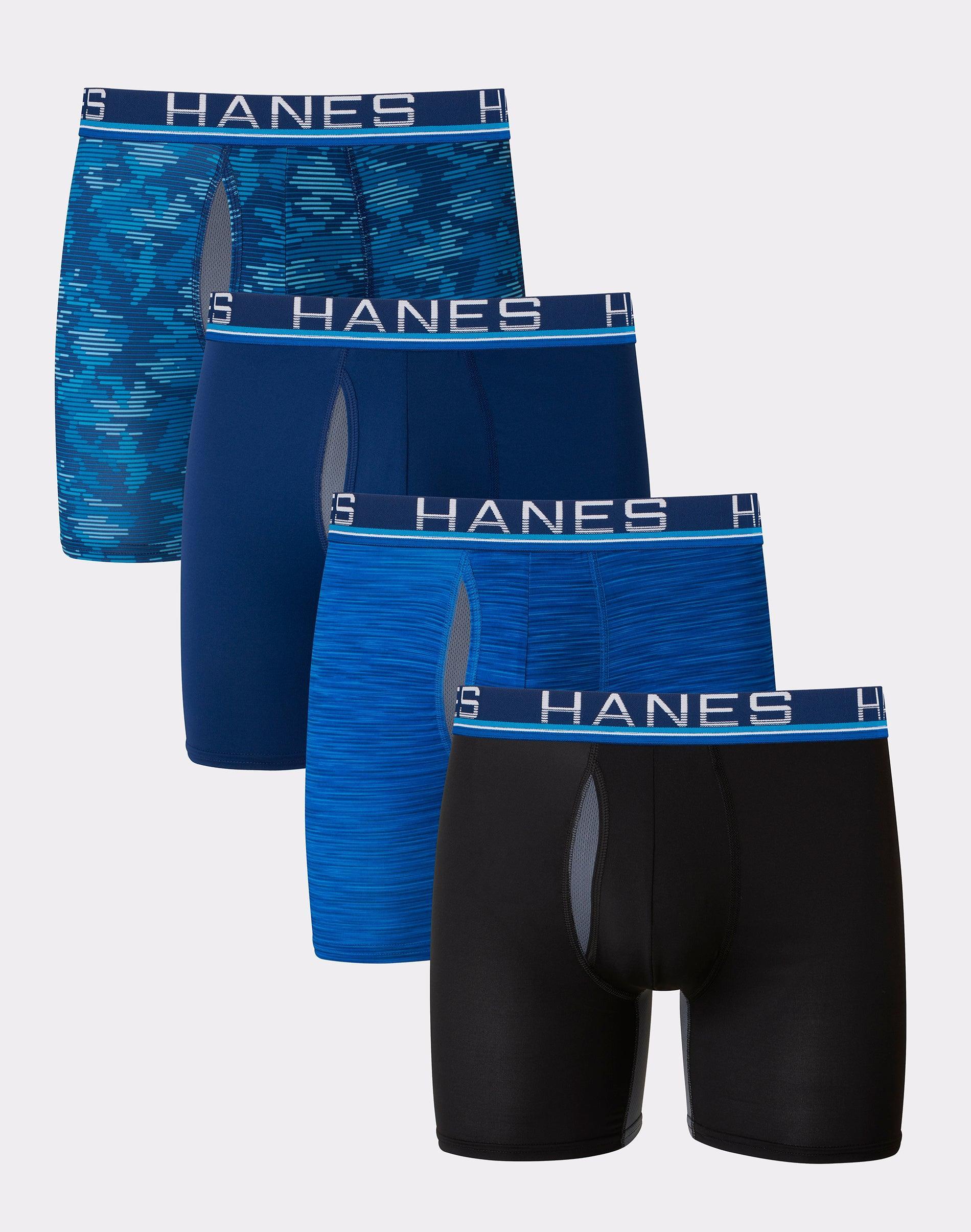 Hanes Ultimate Sport Xtemp Mens 4 Pack Boxer Briefs, X-large Product Image