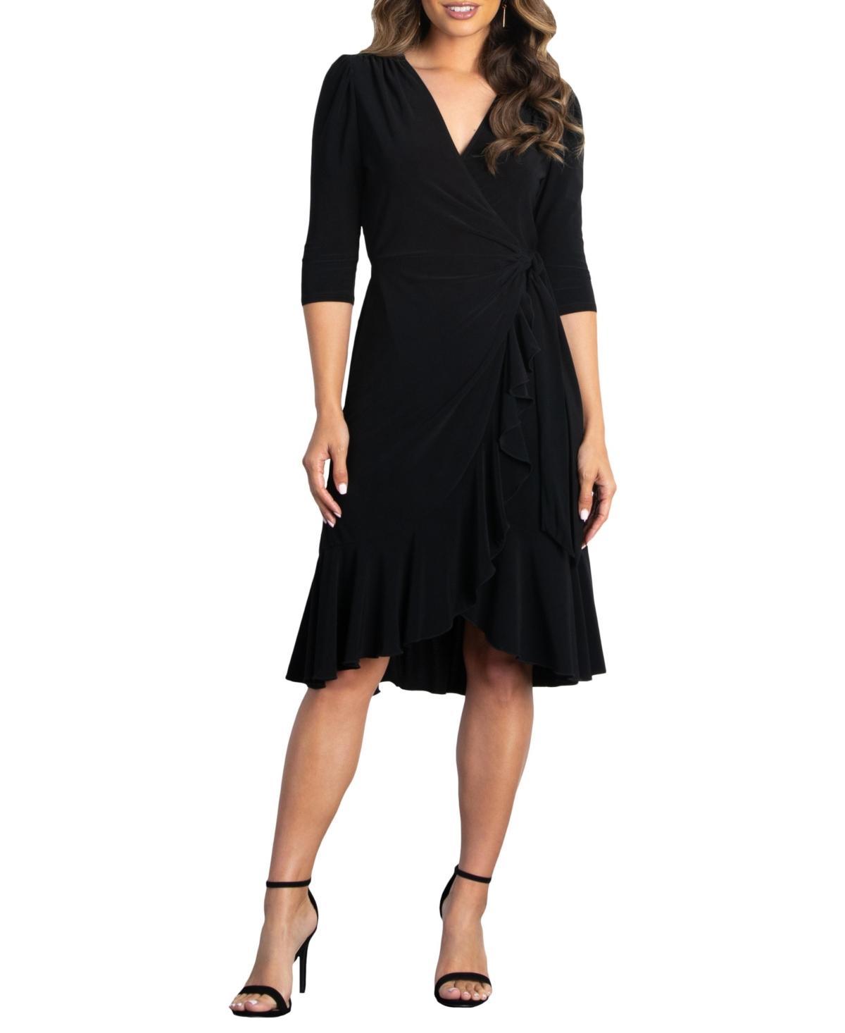 Kiyonna Whimsy Wrap Dress Product Image