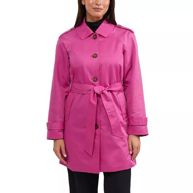 Women's Women's Cinched Waist Gillet Trench Coat Product Image