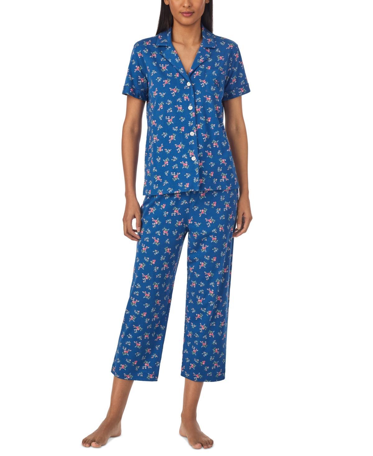 Lauren Ralph Lauren Womens 2-Pc. Printed Capri Pajamas Set Product Image