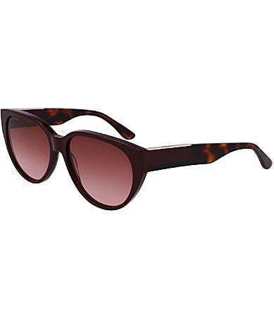 Lacoste Womens L985S 59mm Oval Sunglasses Product Image