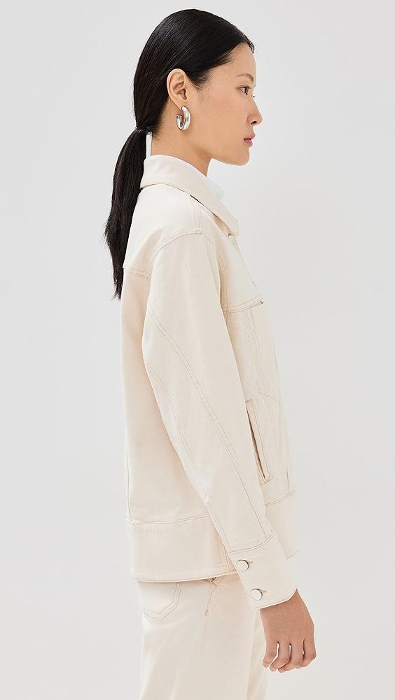 Another Tomorrow Oversized Denim Jacket | Shopbop Product Image