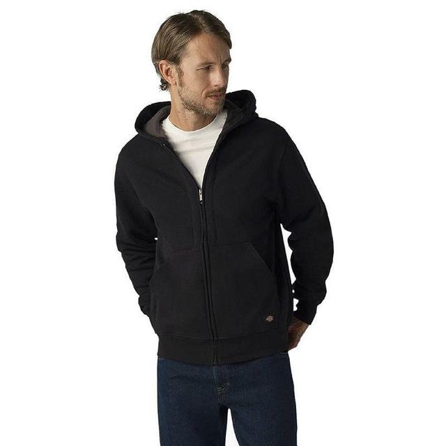 Mens Dickies Thermal Lined Full-Zip Fleece Hoodie Product Image