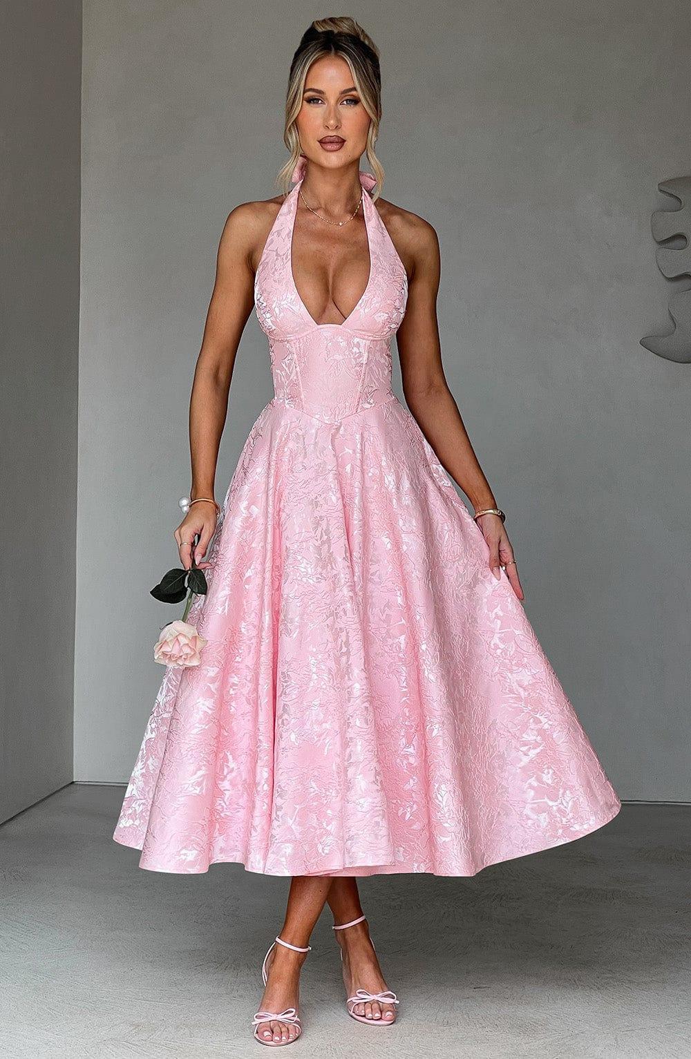 Effie Midi Dress - Blush Product Image