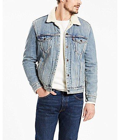 Levis Type III Sherpa Denim Trucker Jacket Product Image