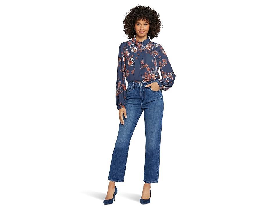 NYDJ Charlotte Relaxed Jeans (Riverwalk) Women's Jeans Product Image