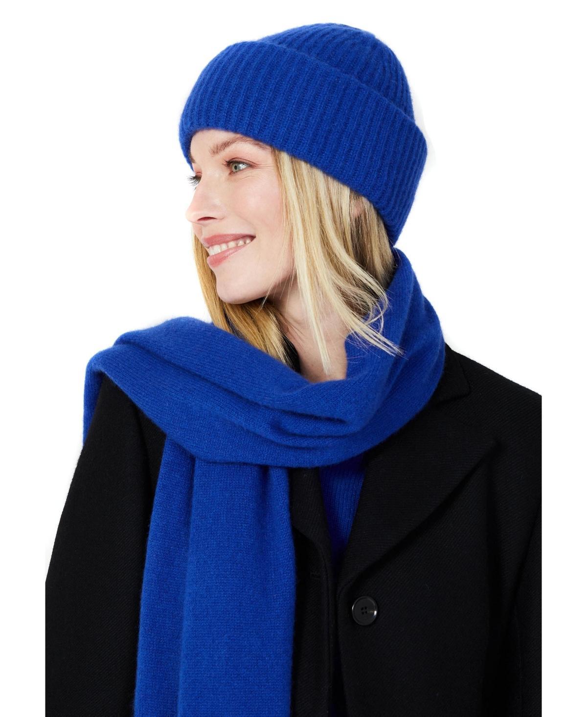 Style Republic 100% Pure Cashmere Chunky Knit Womens Beanie Product Image