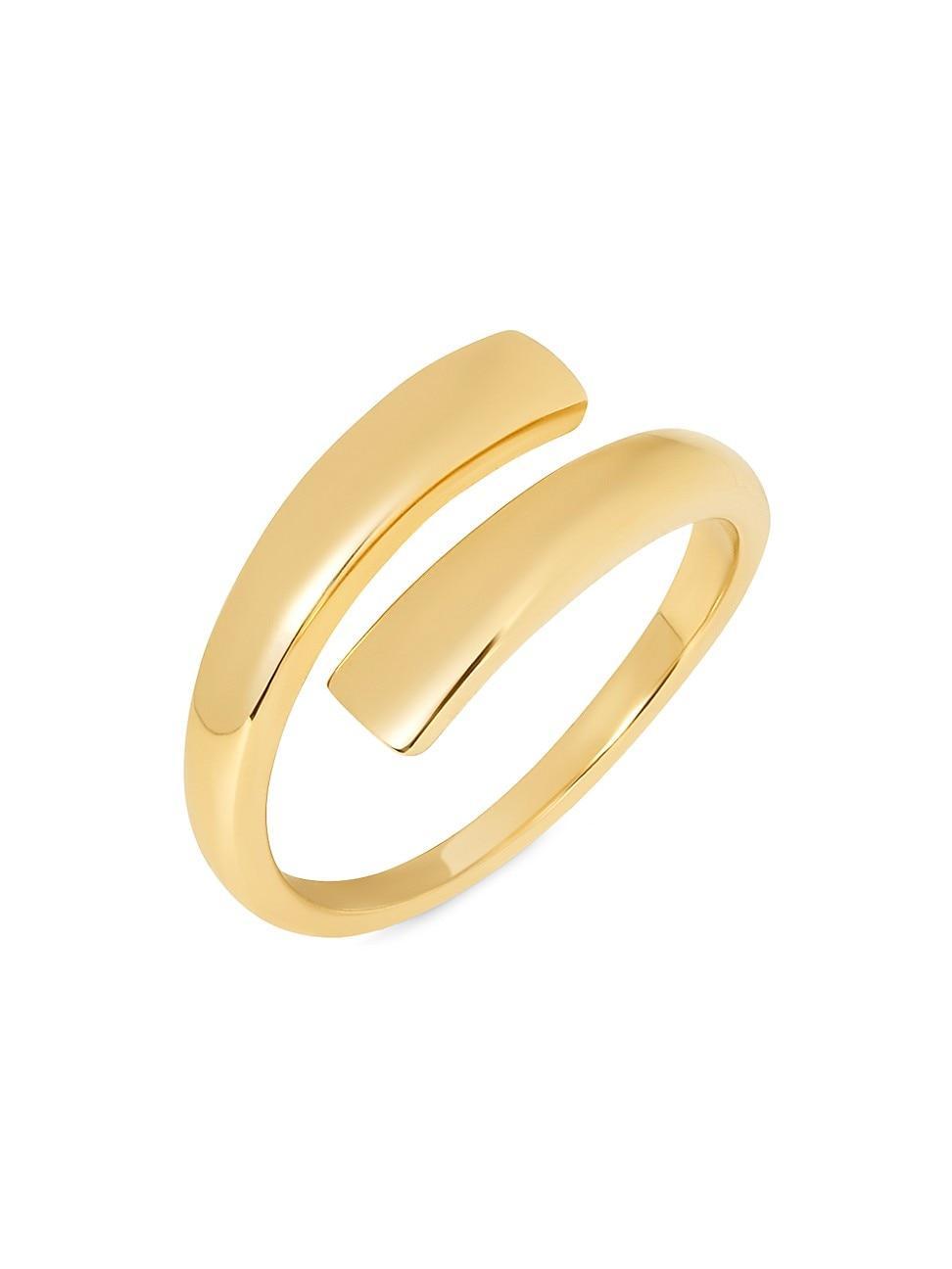 Womens Bold Gold 14K Yellow Gold Wrap Ring Product Image